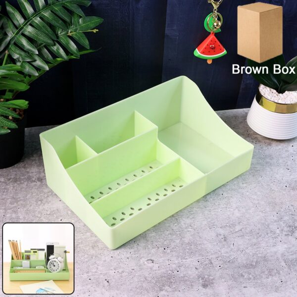 Multi-Section Desk Organizer Storage Tray (1 Pc) Multi-Section Desk Organizer Storage Tray (1 Pc)