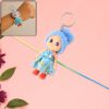 Multifunction Doll Bracelet for Kids – Cute Soft Toy Bracelet with Keychain Use