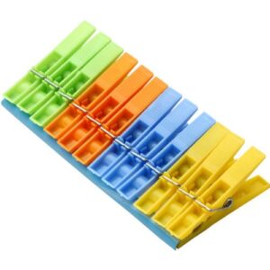 Multipurpose 12 Pcs Cloth Clips (Multicolour) Multipurpose 12 Pcs Cloth Clips (Multicolour)