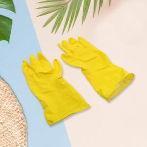 Multipurpose Cleaning Gloves (1 Pair): Kitchen, Bath, & More Multipurpose Cleaning Gloves (1 Pair): Kitchen, Bath, & More