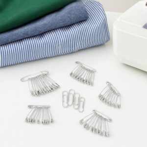 Multipurpose Metal Safety Pin Assortment Set Multipurpose Metal Safety Pin Assortment Set