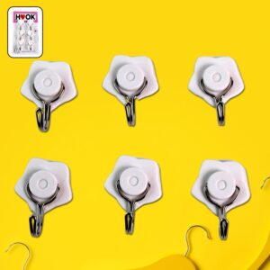 Multipurpose Self Adhesive Plastic Wall Hooks – 6 pcs Multipurpose Self Adhesive Plastic Wall Hooks – 6 pcs