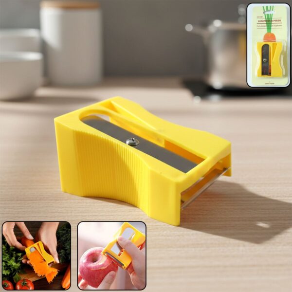 Multipurpose Vegetable Sharpener & Peeler Tool (1 Pc) Multipurpose Vegetable Sharpener & Peeler Tool (1 Pc)