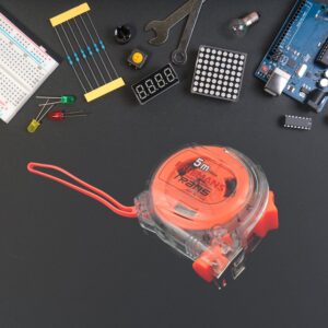 5 Meter Measuring Tape with Press Release Locking System, for Engineering
