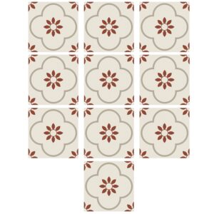 Peel and Stick Floor Tiles Kitchen / Bathroom Backsplash Sticker Detachable Waterproof DIY Tile Stickers for Wall Decoration Tiles Home Decoration (8×8 Inch / 10 Pcs Set) Peel and Stick Floor Tiles Kitchen / Bathroom Backsplash Sticker Detachable Waterproof DIY Tile Stickers for Wall Decoration Tiles Home Decoration (8×8 Inch / 10 Pcs Set)