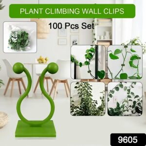 Plant Climbing Wall Fixture Clip Self-Adhesive Hook (100 Pcs Set) Plant Climbing Wall Fixture Clip Self-Adhesive Hook (100 Pcs Set)