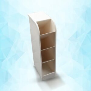 Plastic 4 Compartment Office Desktop Storage Box, Pen Pencil Stand/Holder Stationary Organizer, Plastic Desktop Stationary Organizer For School Plastic 4 Compartment Office Desktop Storage Box, Pen Pencil Stand/Holder Stationary Organizer, Plastic Desktop Stationary Organizer For School