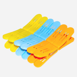 Plastic Cloth Double Pin Clips for cloth Dying cloth (multicolour) (Pack of 12) Plastic Cloth Double Pin Clips for cloth Dying cloth (multicolour) (Pack of 12)