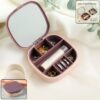 Plastic Jewelry Storage Box with Built-in Mirror & Multi-Section (1 Pc) Plastic Jewelry Storage Box with Built-in Mirror & Multi-Section (1 Pc)