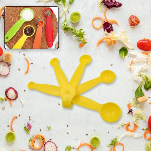 Plastic Measuring Spoons – Set of 5 Plastic Measuring Spoons – Set of 5