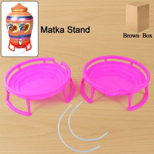 Plastic Water Pot Stand Set (2 Pc) Plastic Water Pot Stand Set (2 Pc)