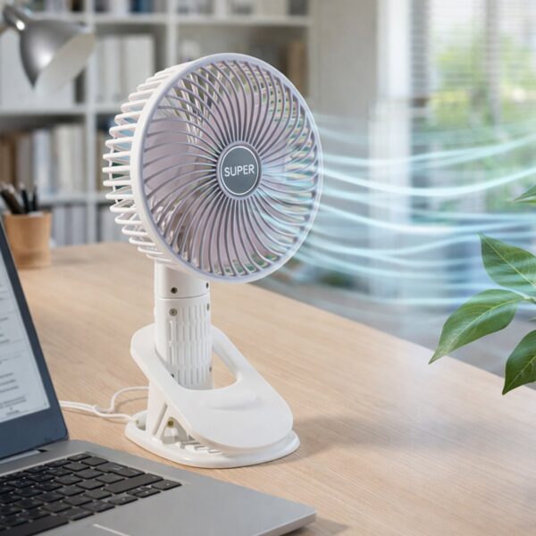 Plug and Play Portable USB Fan (1 Pc) Plug and Play Portable USB Fan (1 Pc)
