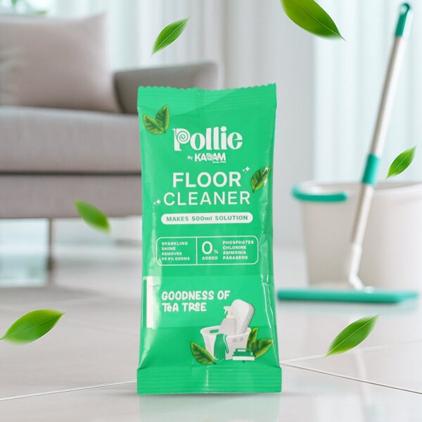 Pollic Kadam Concentrated Floor Cleaner Sachet – Tea Tree Fragrance (50 Gm) Pollic Kadam Concentrated Floor Cleaner Sachet – Tea Tree Fragrance (50 Gm)