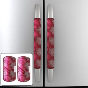 Polyester Fridge Handle Cover Set for Refrigerator Types (2 Pcs, Multi Design) Polyester Fridge Handle Cover Set for Refrigerator Types (2 Pcs, Multi Design)