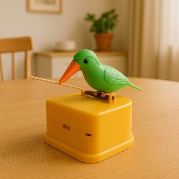 Portable Automatic Bird Toothpick Storage Box Portable Automatic Bird Toothpick Storage Box
