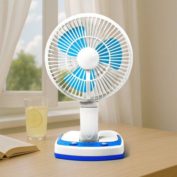 PORTABLE LED LIGHT WITH MINI FAN- YJ 5570 (Battery Not Include) PORTABLE LED LIGHT WITH MINI FAN- YJ 5570 (Battery Not Include)