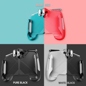Portable Mobile Game Pad Controller with 4 Triggers for Survival Games