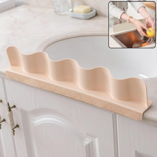 Premium Kitchen Sink Splash Guard (1 Pc / 49 Cm Long) Premium Kitchen Sink Splash Guard (1 Pc / 49 Cm Long)