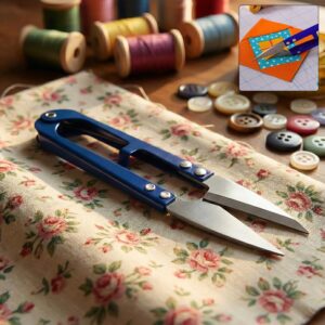 Premium Sewing Scissors with Ergonomic Handle (1 Pc) Premium Sewing Scissors with Ergonomic Handle (1 Pc)