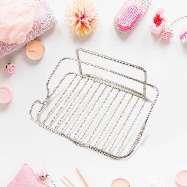 Premium Stainless Steel Soap Holder (1 Pc) Premium Stainless Steel Soap Holder (1 Pc)