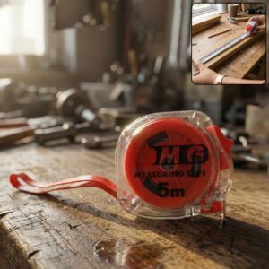 Professional Measuring Tape- 5 Meter Yellow & Orange Colour (1 Pc) Professional Measuring Tape- 5 Meter Yellow & Orange Colour (1 Pc)