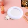 Rechargeable LED Selfie Ring Light for Mobile and Makeup Use (1 Pc)