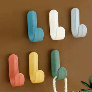 Self Adhesive Waterproof Wall Hooks for Multipurpose Home Storage (20 Pcs Set) Self Adhesive Waterproof Wall Hooks for Multipurpose Home Storage (20 Pcs Set)