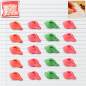 Shankh Shape Eraser Rubber (20 Pc / Mix Colour & Design)