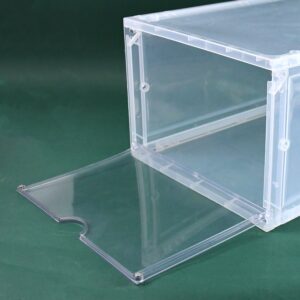 Shoe Storage Box, Shoe Box Clear Plastic Stackable (1 Pc) Shoe Storage Box, Shoe Box Clear Plastic Stackable (1 Pc)