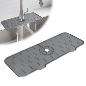 Silicone Sink Faucet Pad / Mat (1 Pc / 33×12 Cm) Silicone Sink Faucet Pad / Mat (1 Pc / 33×12 Cm)