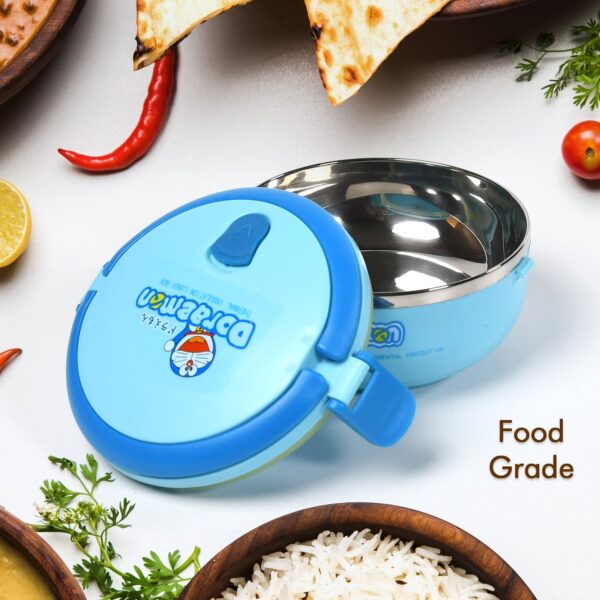 Single Layer Doraemon Steel Lunch Box – Premium Lunch Box for Office & School Single Layer Doraemon Steel Lunch Box – Premium Lunch Box for Office & School