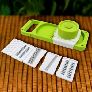 Slicer for Kitchen 5 in 1 Foldable Vegetable Slicer Blade Potato Cutter Slicer for Kitchen 5 in 1 Foldable Vegetable Slicer Blade Potato Cutter