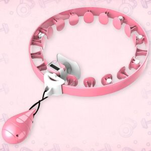 Smart Fitness Hula Hoop with Counter & Spinning Ball (1 Pc / Mix Design / Loose) Smart Fitness Hula Hoop with Counter & Spinning Ball (1 Pc / Mix Design / Loose)