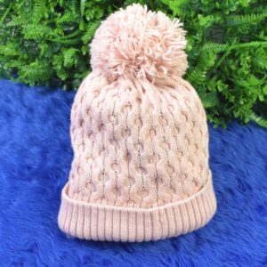 Soft Winter Cap, Woolen Inside Fur Beanie Cap (1 Pc / Mix Design & Color) Soft Winter Cap, Woolen Inside Fur Beanie Cap (1 Pc / Mix Design & Color)
