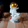 Space Astronaut Figurines Resin Mini Model Home Decor DIY Desktop Ornament Miniatures