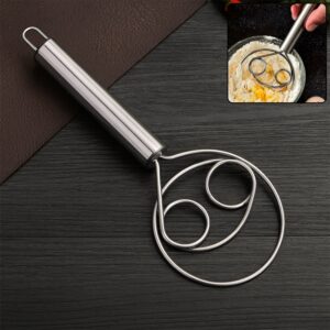 Stainless Steel Danish Dough Whisk – (1 Pc / Big)