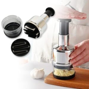 Stainless Steel Food Cutter & Chopper for Vegetables and Nuts