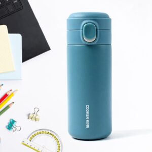 Stainless Steel Insulated Vacuum Bottle With Insulated Cap Lock (320ml Approx)