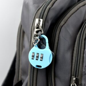 3-Digit Zipper Lock – Security Lock for Bags, Luggage & Zipper Items
