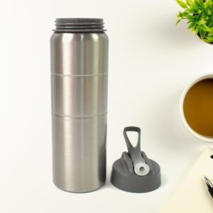 Steel Water Bottle | Fridge Water Bottle with straw (750ML) Steel Water Bottle | Fridge Water Bottle with straw (750ML)