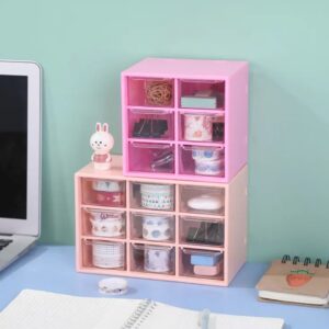 Storage Box 9 Grids Multi-Purpose Desktop Drawer Organizer Hanging Hole Design Storage Box 9 Grids Multi-Purpose Desktop Drawer Organizer Hanging Hole Design