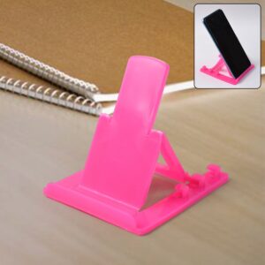 Adjustable Foldable Plastic Mobile Phone Stand Holder (1 Pc)