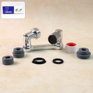 Universal Rotating Faucet Splash Head – (Set)