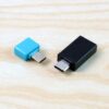 USB Micro & Type-C  to USB-A OTG Adapter – (2 Pc / Set)