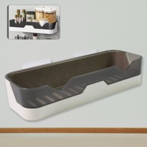 Wall Mounted Adhesive Bathroom Shower Caddy / Shelf / Plastic (1 Pc) Wall Mounted Adhesive Bathroom Shower Caddy / Shelf / Plastic (1 Pc)
