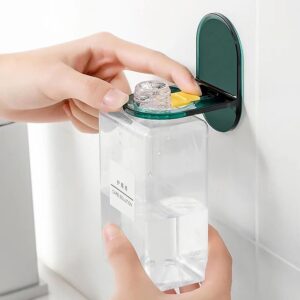 Wall Mounted Shower Gel Bottle Holder L‑Shape Rust Resistant Seamless Hook Wall Mounted Shower Gel Bottle Holder L‑Shape Rust Resistant Seamless Hook