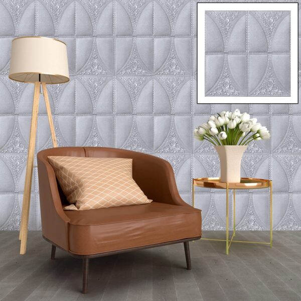 Wallpaper 3D Foam Wallpaper Sticker Panels (60 x 60 Cm / 1 Pc) Wallpaper 3D Foam Wallpaper Sticker Panels (60 x 60 Cm / 1 Pc)