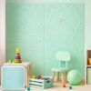 Wallpaper 3D Foam Wallpaper Sticker Panels (70 x 70 Cm / 1 Pc)