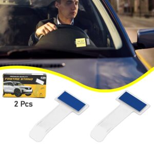 Windscreen cardholder, Fastag Stand, Transparent Ticket Holder Car (2 Pc Set) Windscreen cardholder, Fastag Stand, Transparent Ticket Holder Car (2 Pc Set)