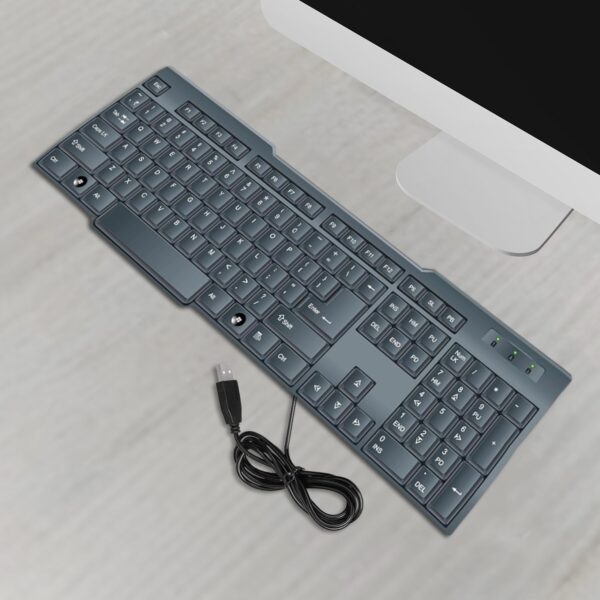 Wired USB Keyboard 104 Keys (1 Pc) Wired USB Keyboard 104 Keys (1 Pc)